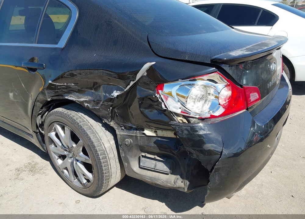2009 INFINITI G37 JOURNEY VIN: JNKCV61E29M300221