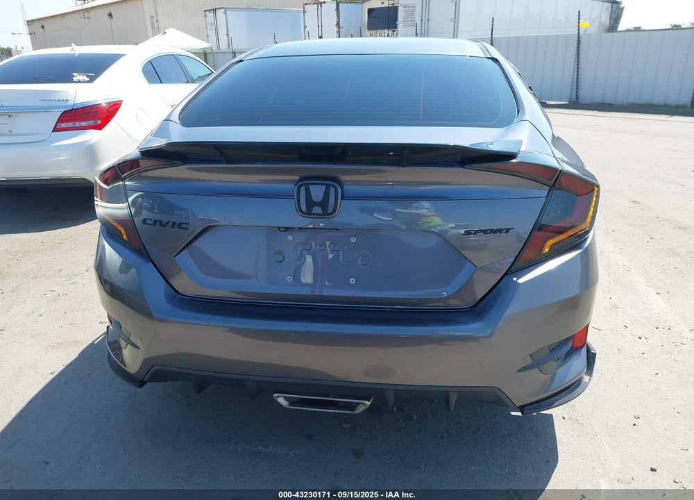 2019 HONDA CIVIC VIN: 19XFC2F82KE215125