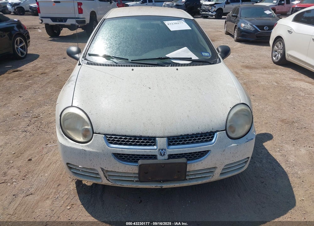 2005 DODGE NEON SE VIN: 1B3ES26C55D277029