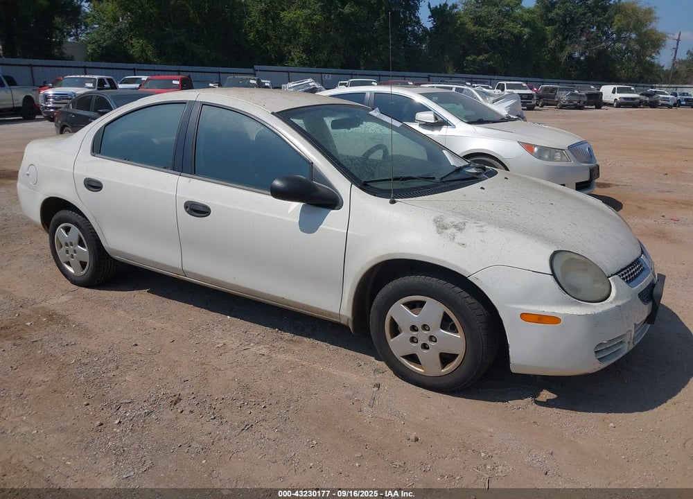 2005 DODGE NEON SE VIN: 1B3ES26C55D277029