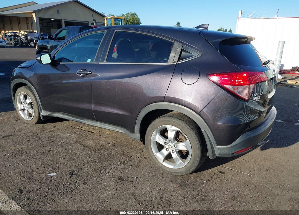 2016 HONDA HR-V VIN: 3CZRU5H58GM725811