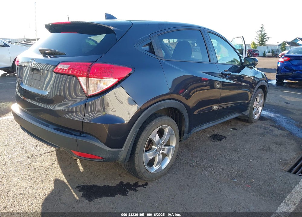 2016 HONDA HR-V VIN: 3CZRU5H58GM725811