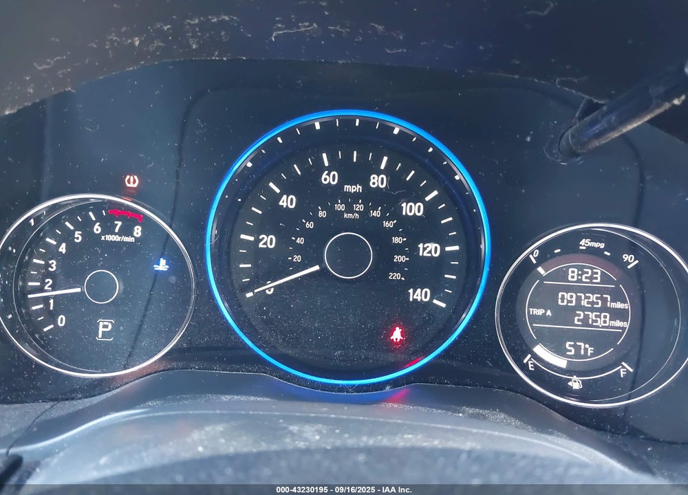 2016 HONDA HR-V VIN: 3CZRU5H58GM725811
