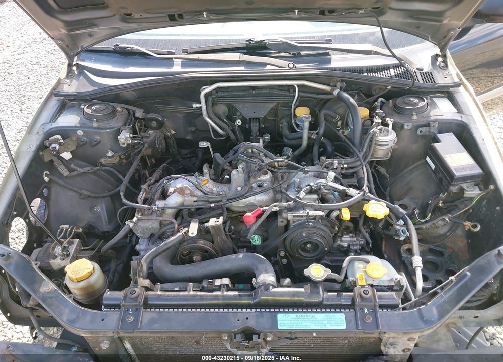2002 SUBARU IMPREZA OUTBACK SPORT VIN: JF1GG68522G811103