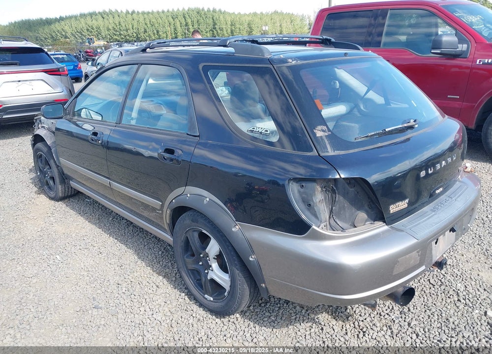 2002 SUBARU IMPREZA OUTBACK SPORT VIN: JF1GG68522G811103