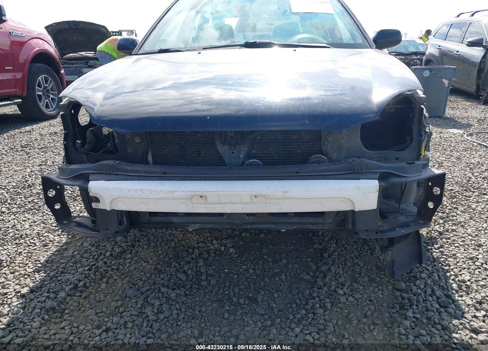 2002 SUBARU IMPREZA OUTBACK SPORT VIN: JF1GG68522G811103