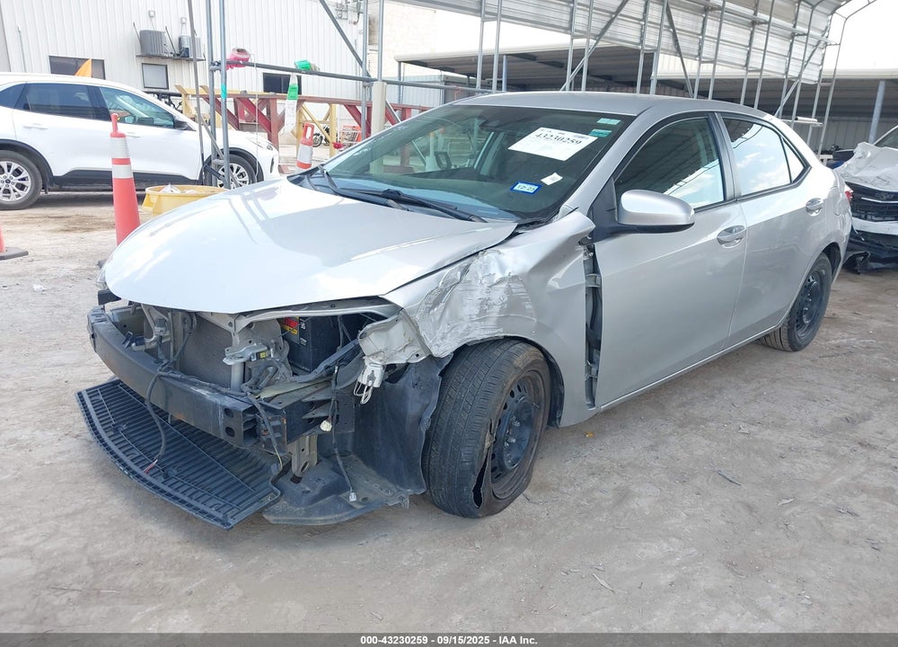 2019 TOYOTA COROLLA LE VIN: 5YFBURHE1KP898747