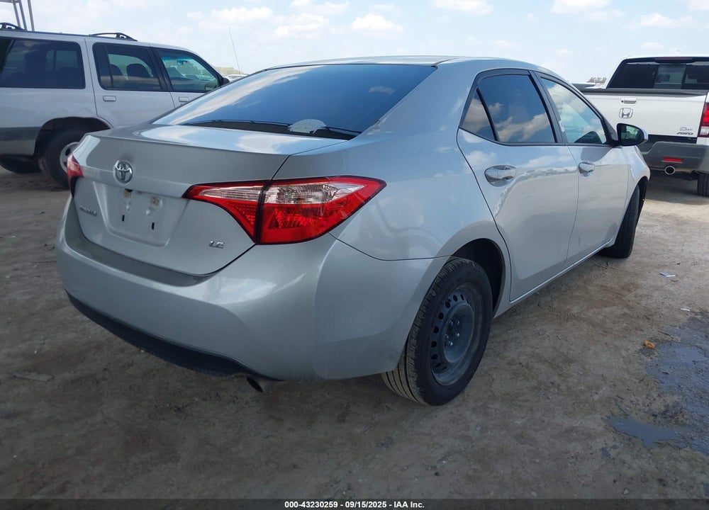 2019 TOYOTA COROLLA LE VIN: 5YFBURHE1KP898747