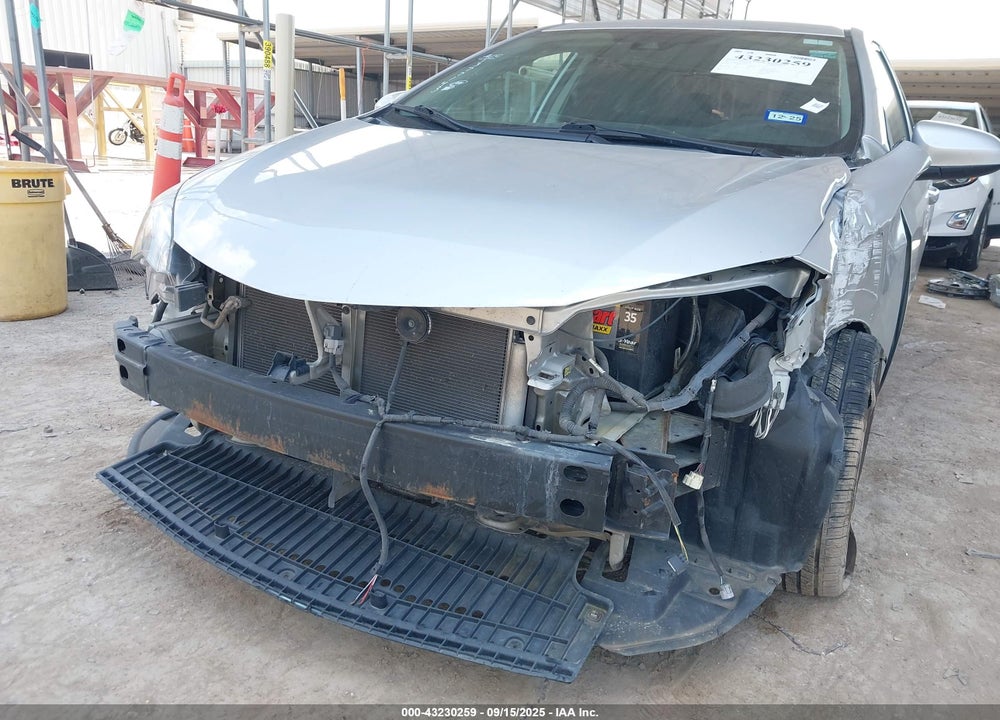 2019 TOYOTA COROLLA LE VIN: 5YFBURHE1KP898747