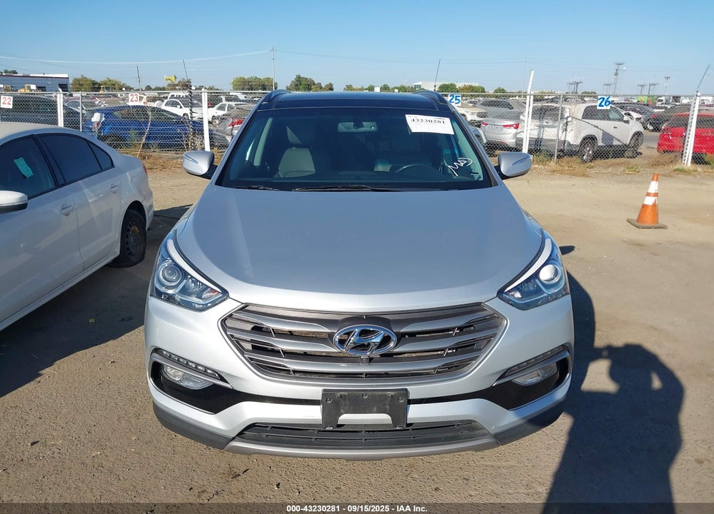 2017 HYUNDAI SANTA FE SPORT 2.4L VIN: 5XYZU3LB9HG486307