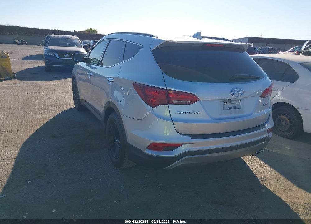2017 HYUNDAI SANTA FE SPORT 2.4L VIN: 5XYZU3LB9HG486307