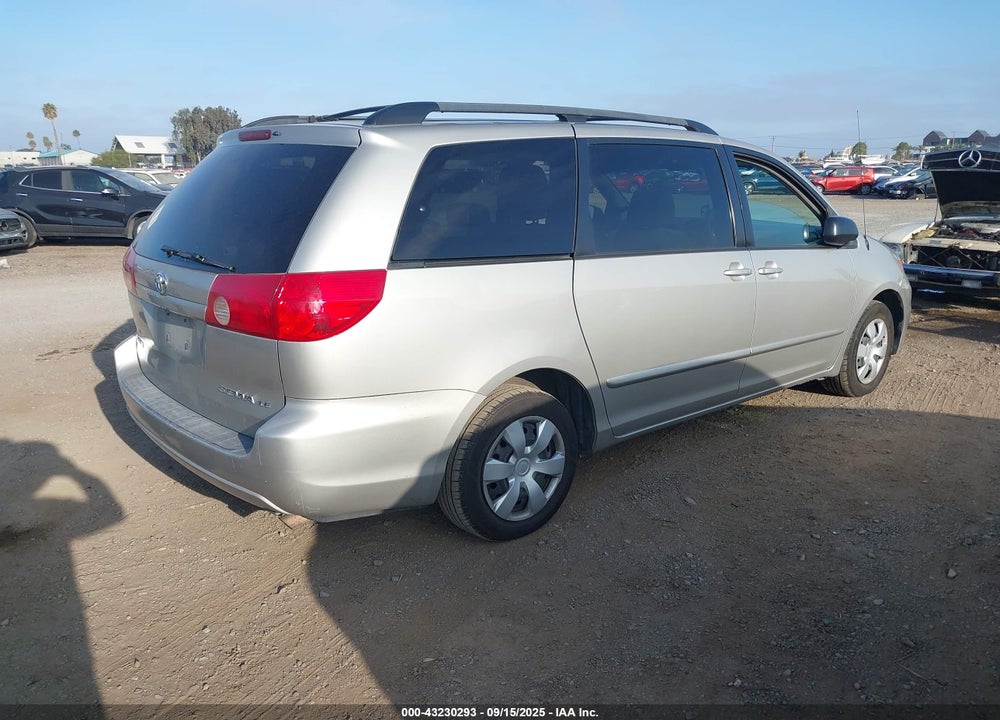 2008 TOYOTA SIENNA LE VIN: 5TDZK23C28S145343