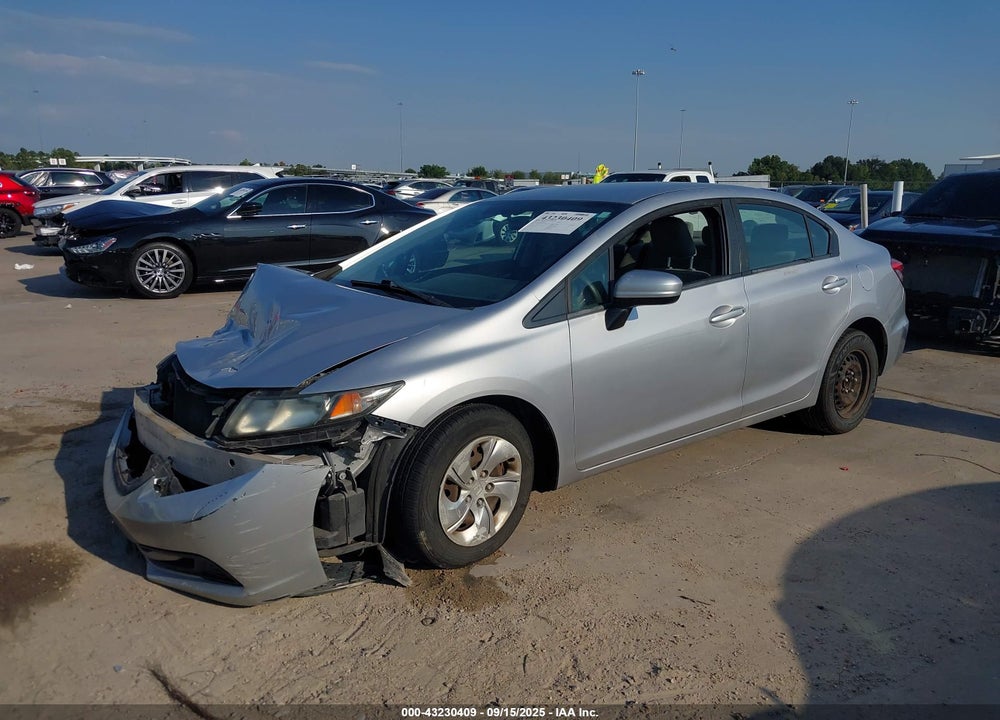 2014 HONDA CIVIC VIN: 19XFB2F54EE040549