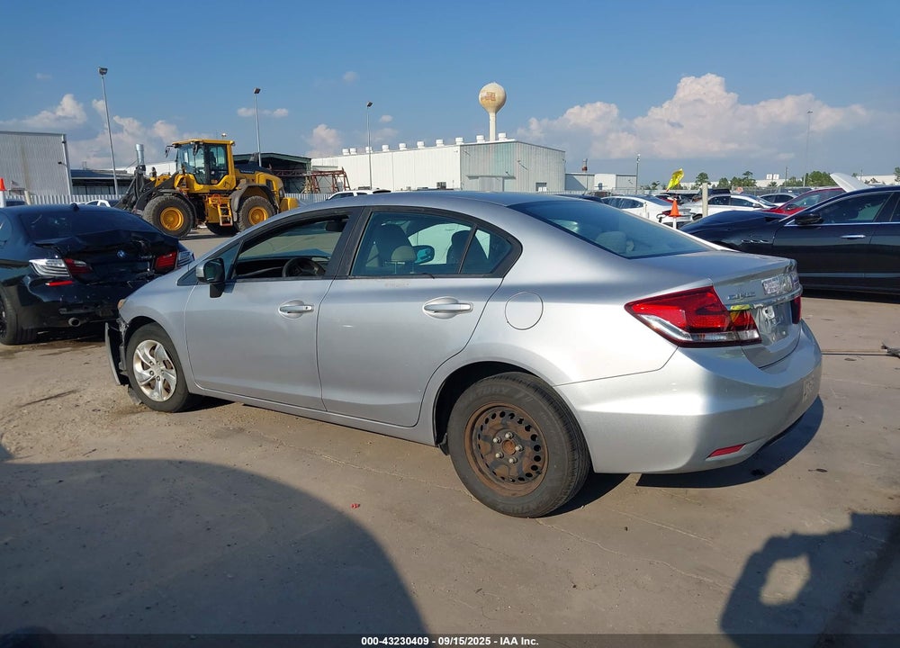 2014 HONDA CIVIC VIN: 19XFB2F54EE040549