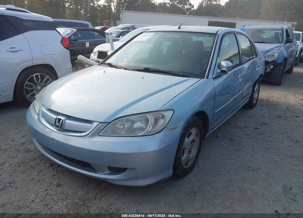 2004 HONDA CIVIC HYBRID VIN: JHMES96694S017503