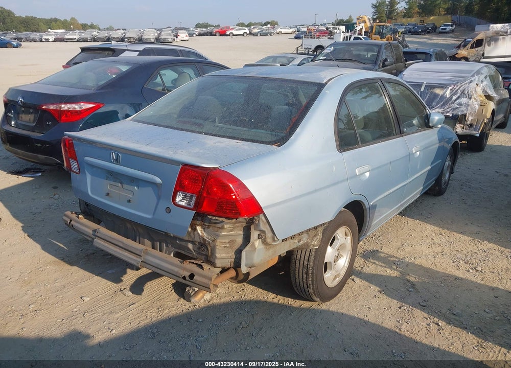 2004 HONDA CIVIC HYBRID VIN: JHMES96694S017503