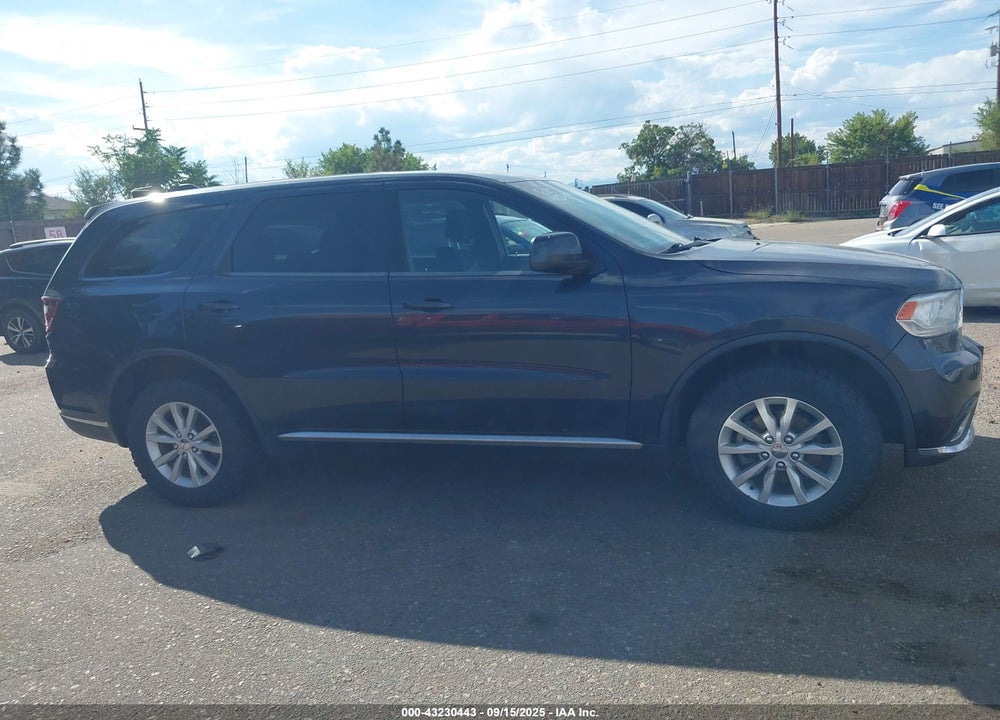 2014 DODGE DURANGO VIN: 1C4RDJAG3EC450163