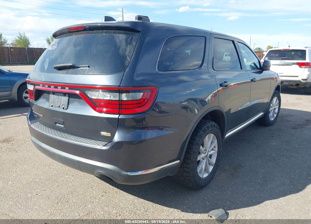 2014 DODGE DURANGO VIN: 1C4RDJAG3EC450163