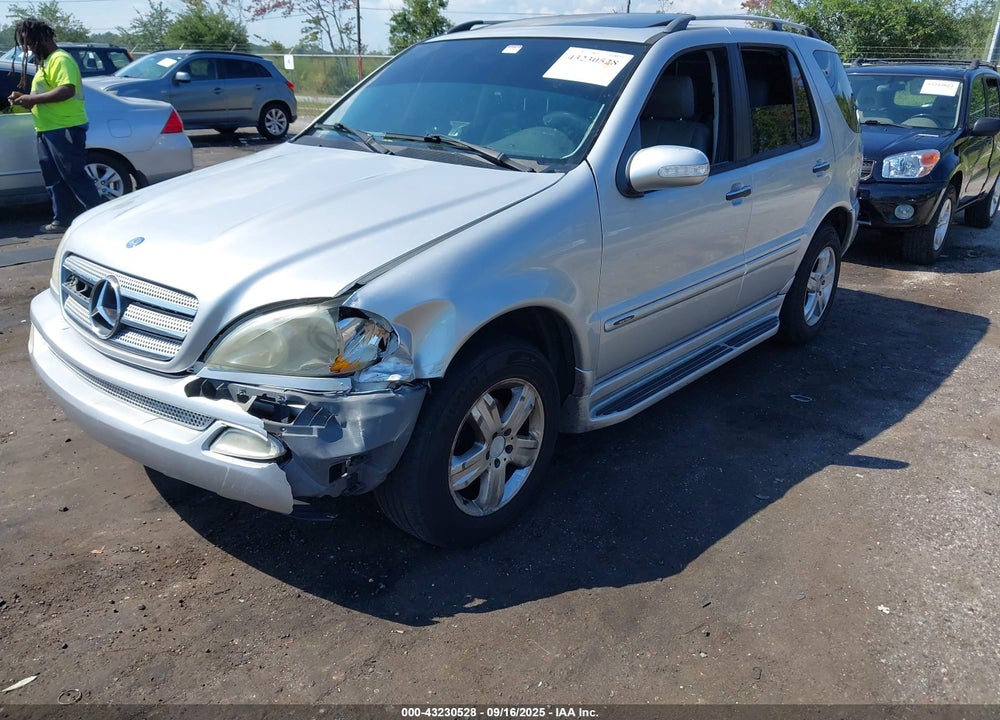 2005 MERCEDES-BENZ ML 350 4MATIC VIN: 4JGAB57E55A523363