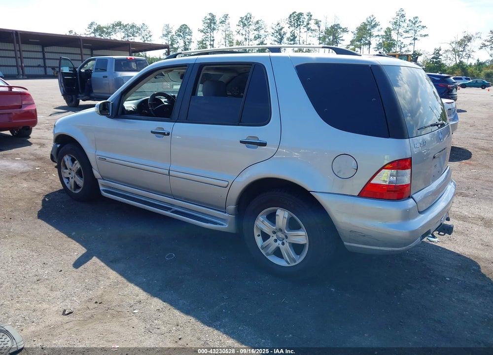 2005 MERCEDES-BENZ ML 350 4MATIC VIN: 4JGAB57E55A523363