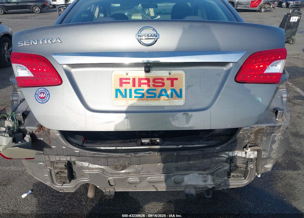 2015 NISSAN SENTRA VIN: 3N1AB7AP0FY226866