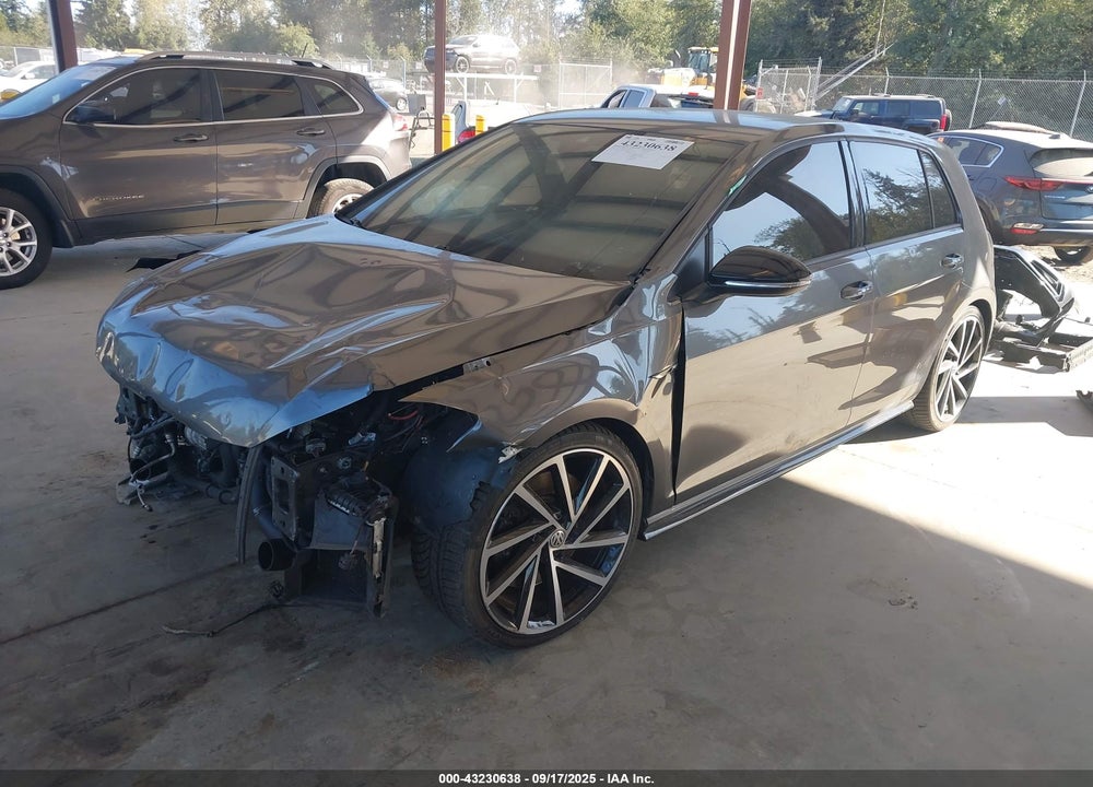 2018 VOLKSWAGEN GOLF R VIN: WVWVF7AU0JW199497
