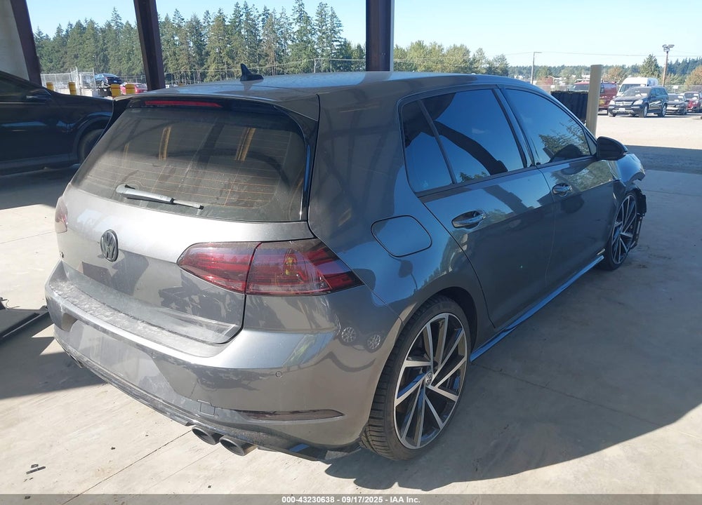 2018 VOLKSWAGEN GOLF R VIN: WVWVF7AU0JW199497