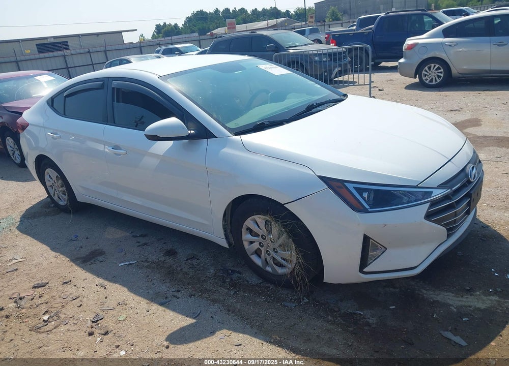 2019 HYUNDAI ELANTRA SE VIN: 5NPD74LF5KH492521