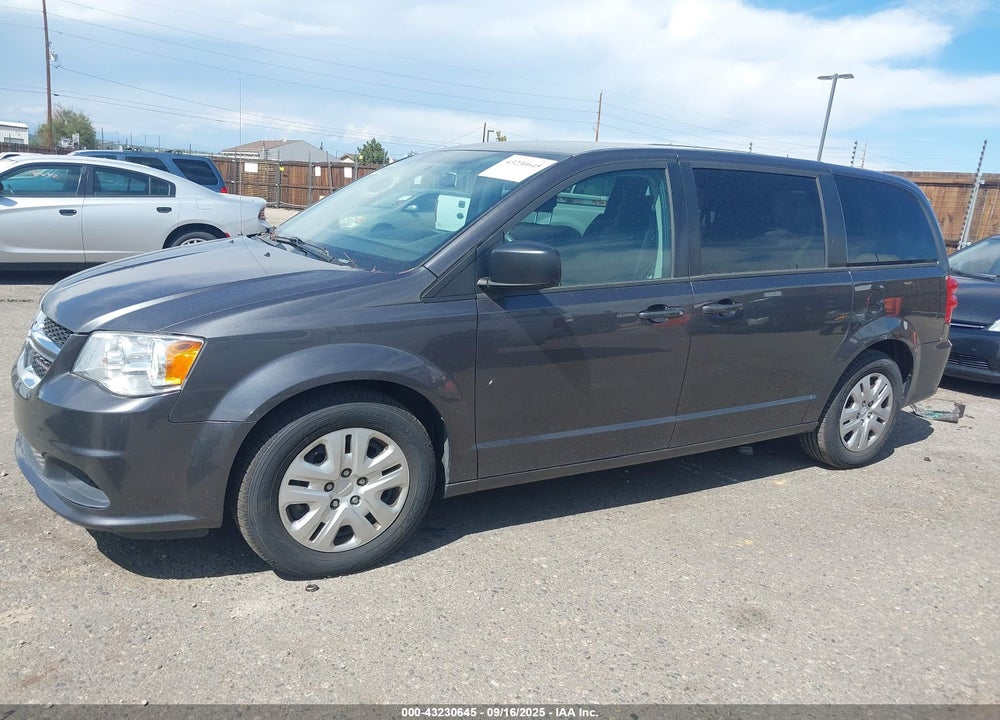 2018 DODGE GRAND CARAVAN SE VIN: 2C4RDGBG2JR232475