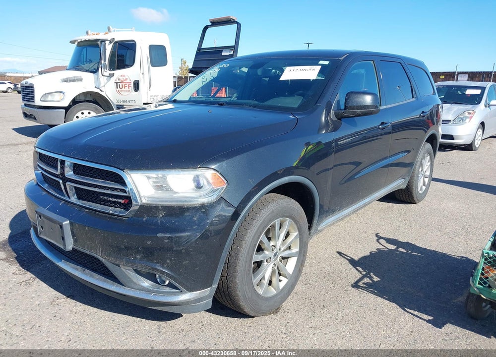 2016 DODGE DURANGO VIN: 1C4RDJAG7GC363269
