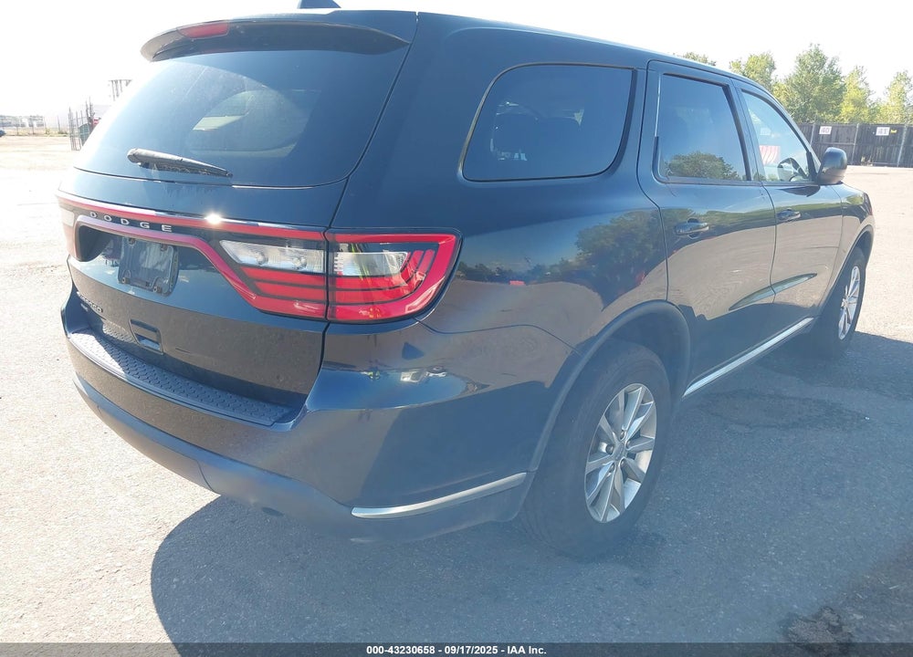 2016 DODGE DURANGO VIN: 1C4RDJAG7GC363269