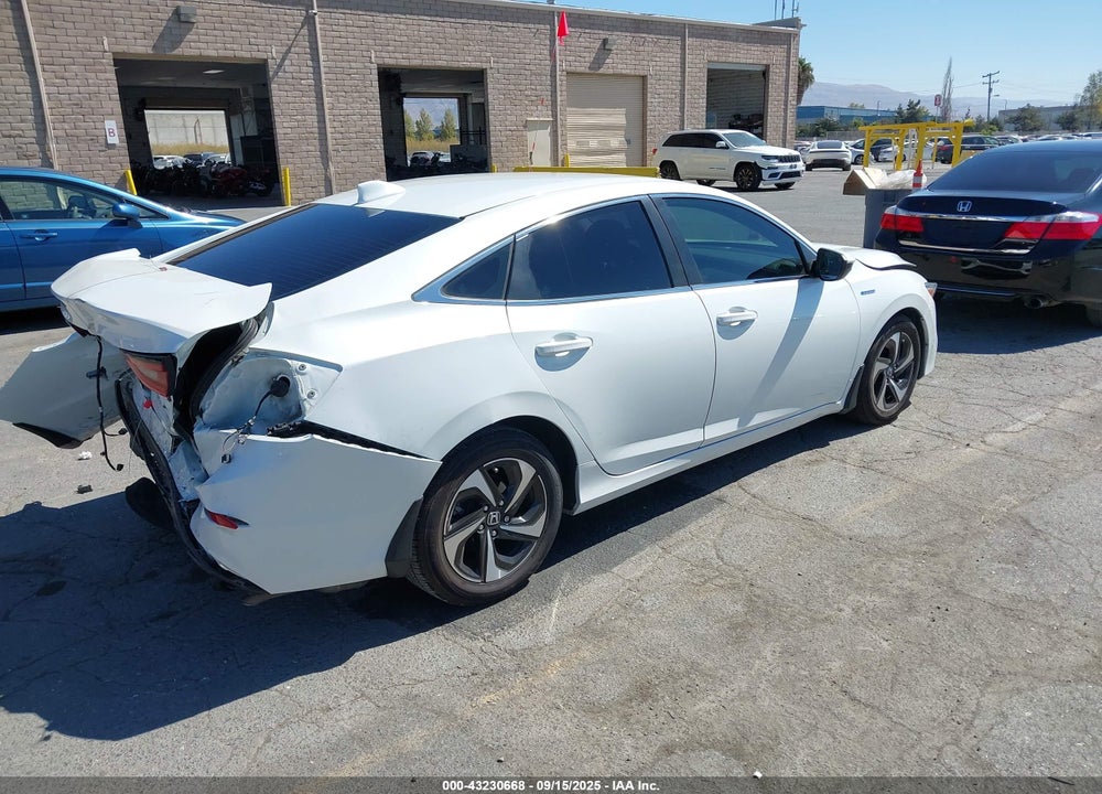 2022 HONDA INSIGHT VIN: 19XZE4F55NE002540