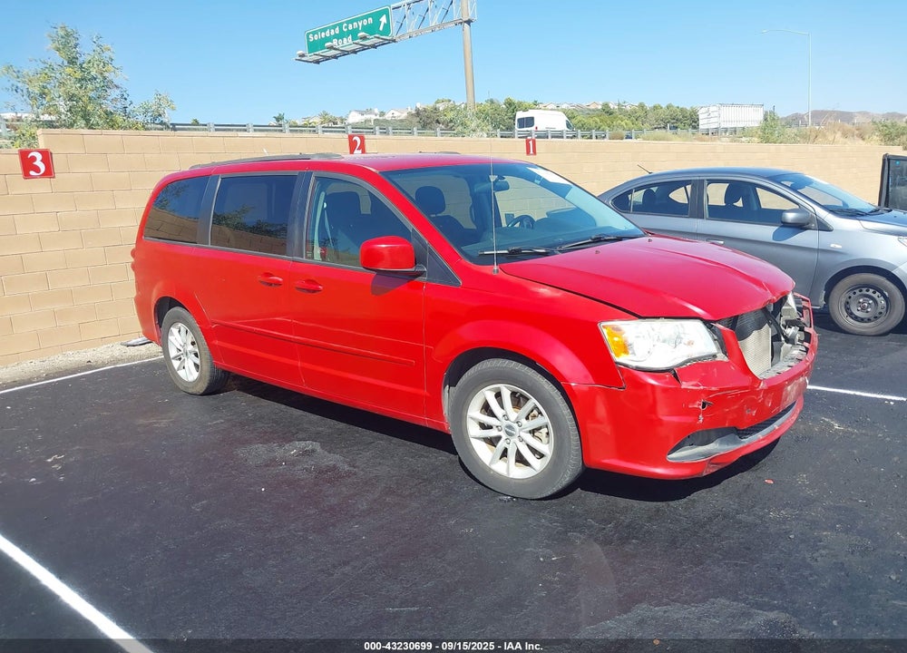 2015 DODGE GRAND CARAVAN SXT VIN: 2C4RDGCG6FR631783