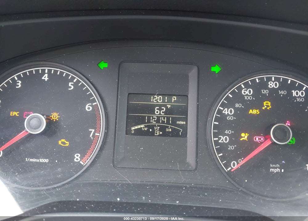 2012 VOLKSWAGEN JETTA VIN: 3VW2K7AJ3CM390674