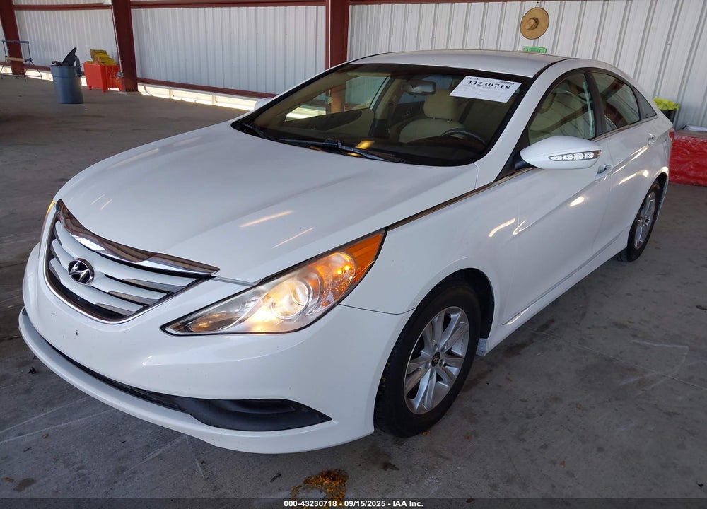 2014 HYUNDAI SONATA VIN: 5NPEB4AC5EH927991
