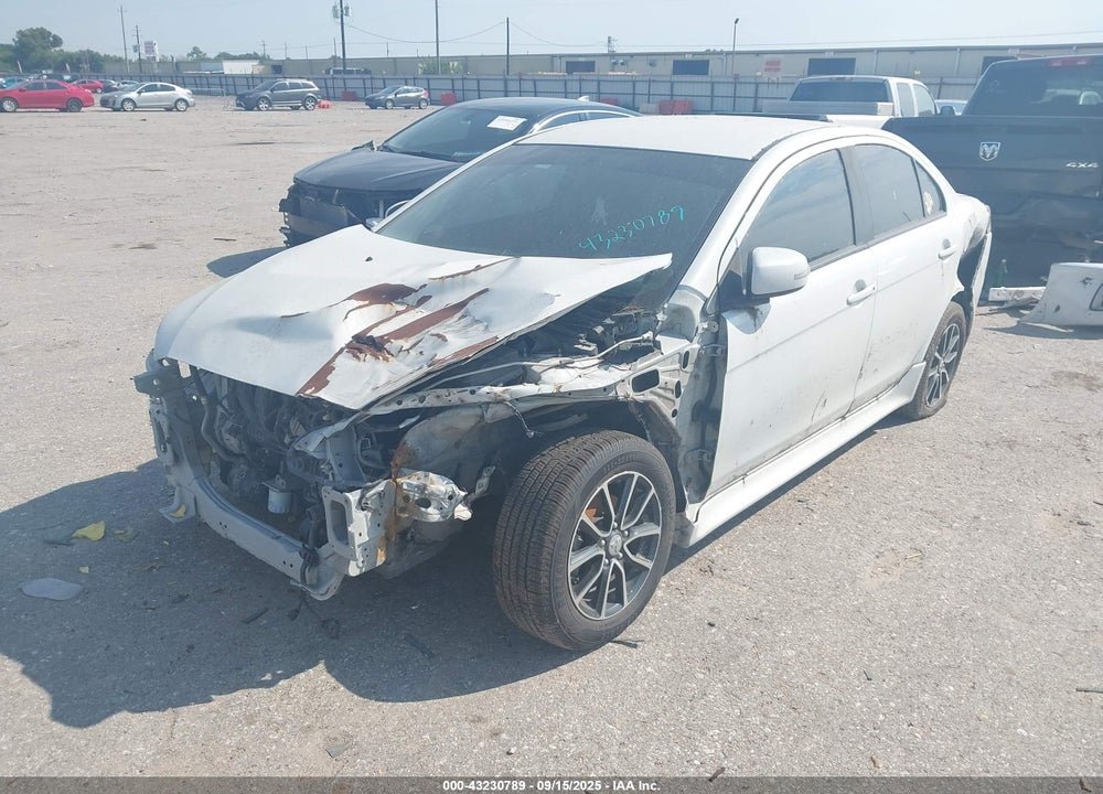 2017 MITSUBISHI LANCER ES VIN: JA32U2FU9HU014873