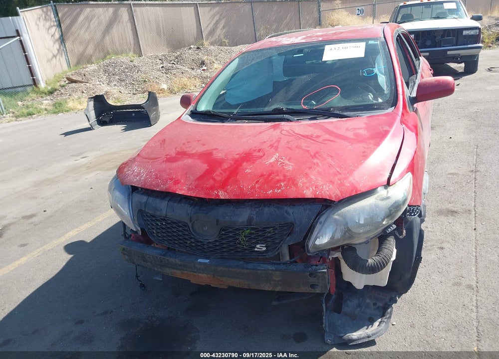 2009 TOYOTA COROLLA S VIN: 1NXBU40E19Z038340