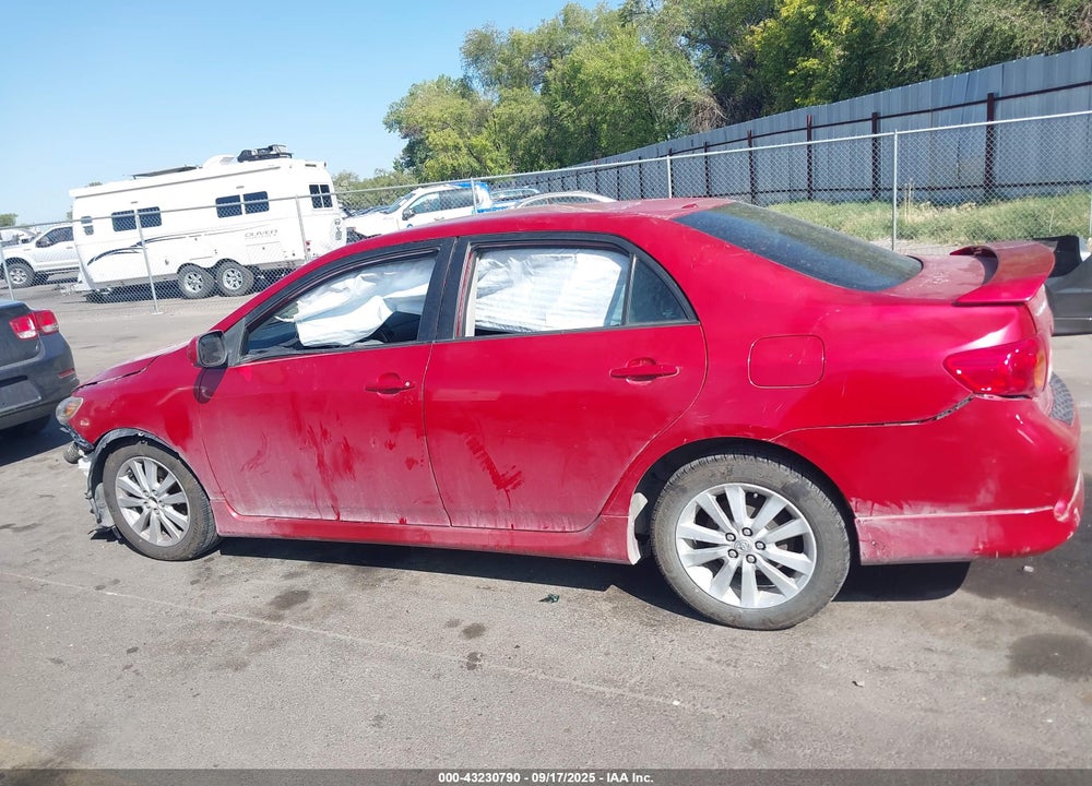 2009 TOYOTA COROLLA S VIN: 1NXBU40E19Z038340