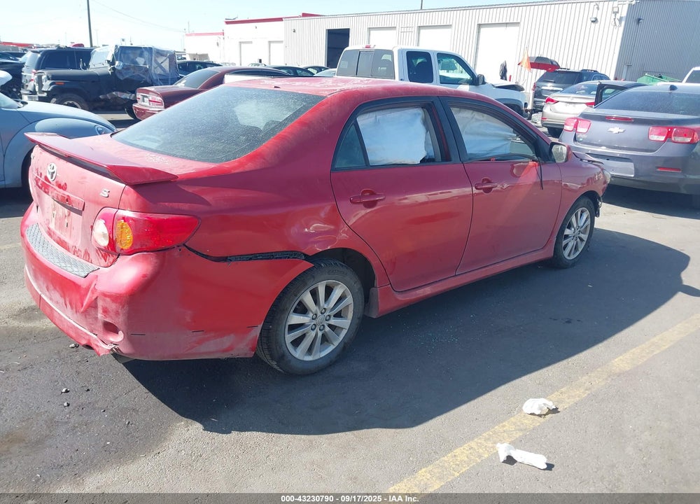 2009 TOYOTA COROLLA S VIN: 1NXBU40E19Z038340
