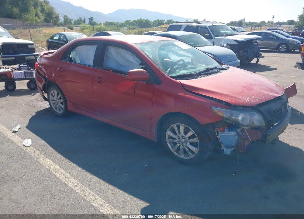2009 TOYOTA COROLLA S VIN: 1NXBU40E19Z038340