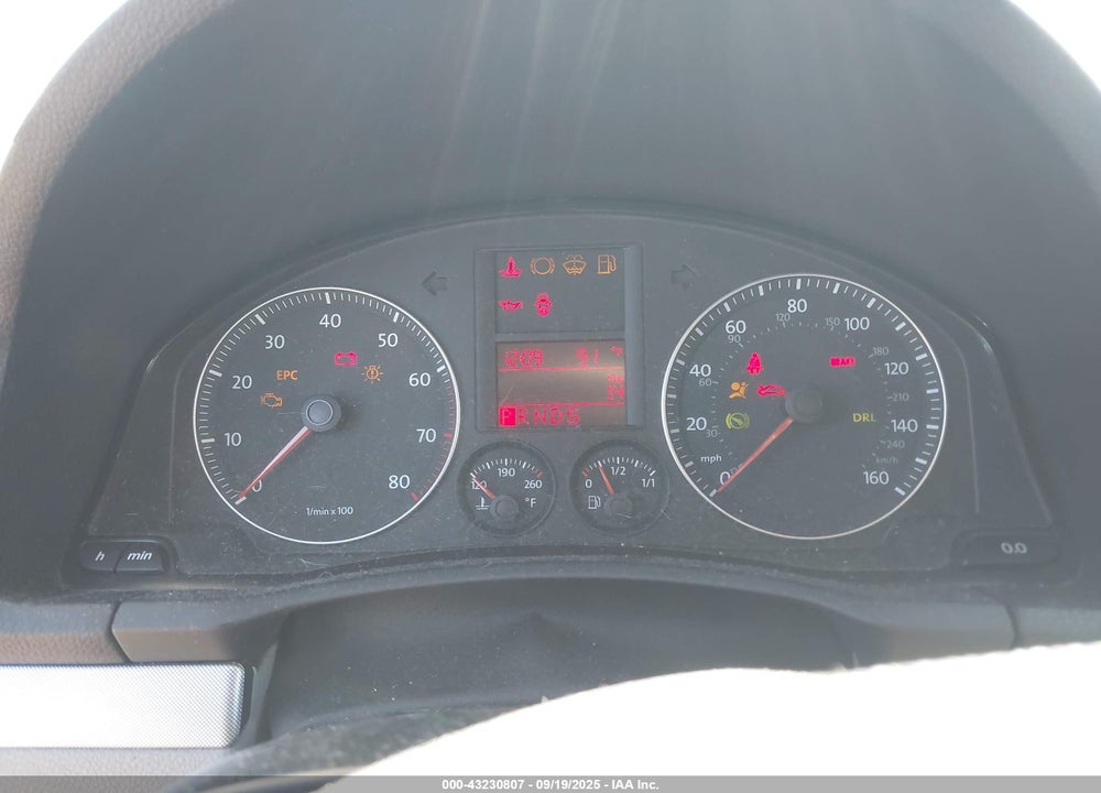 2008 VOLKSWAGEN JETTA VIN: 3VWRM71KX8M015373