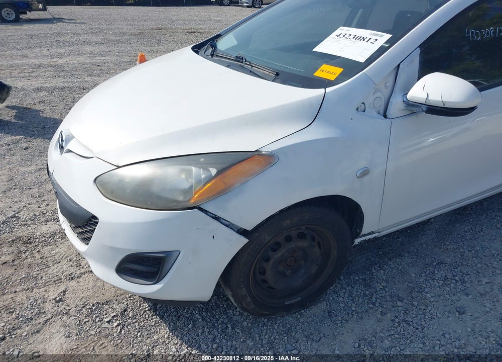2013 MAZDA 2 SPORT VIN: JM1DE1KY6D0153581