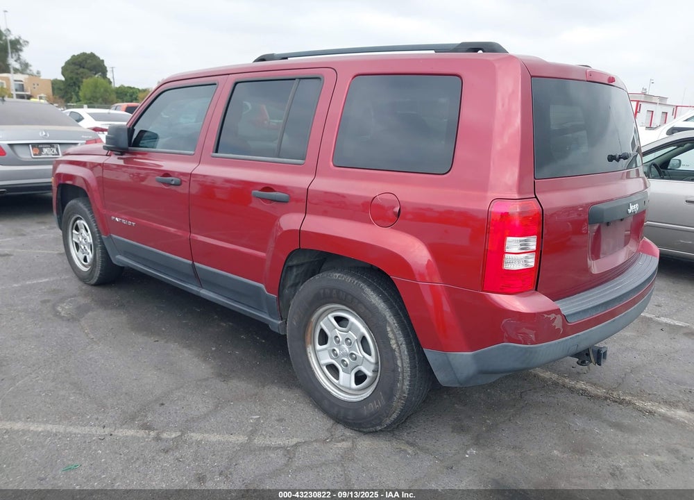 2014 JEEP PATRIOT VIN: 1C4NJPBA1ED642731