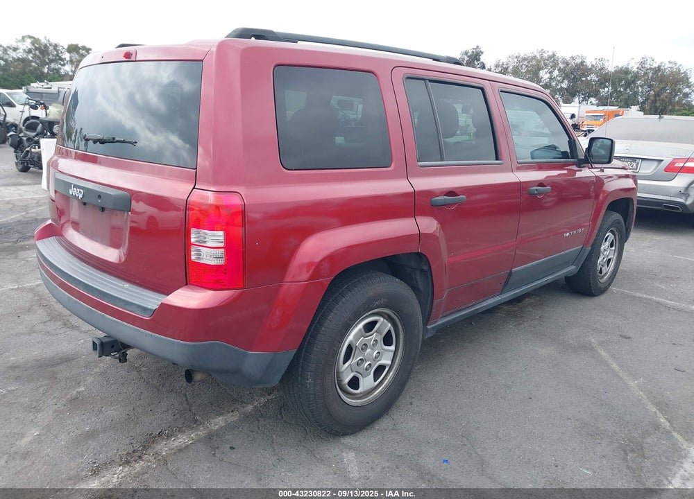 2014 JEEP PATRIOT VIN: 1C4NJPBA1ED642731