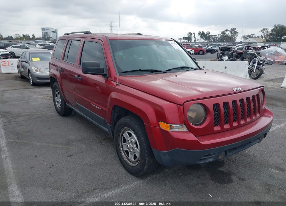 2014 JEEP PATRIOT VIN: 1C4NJPBA1ED642731