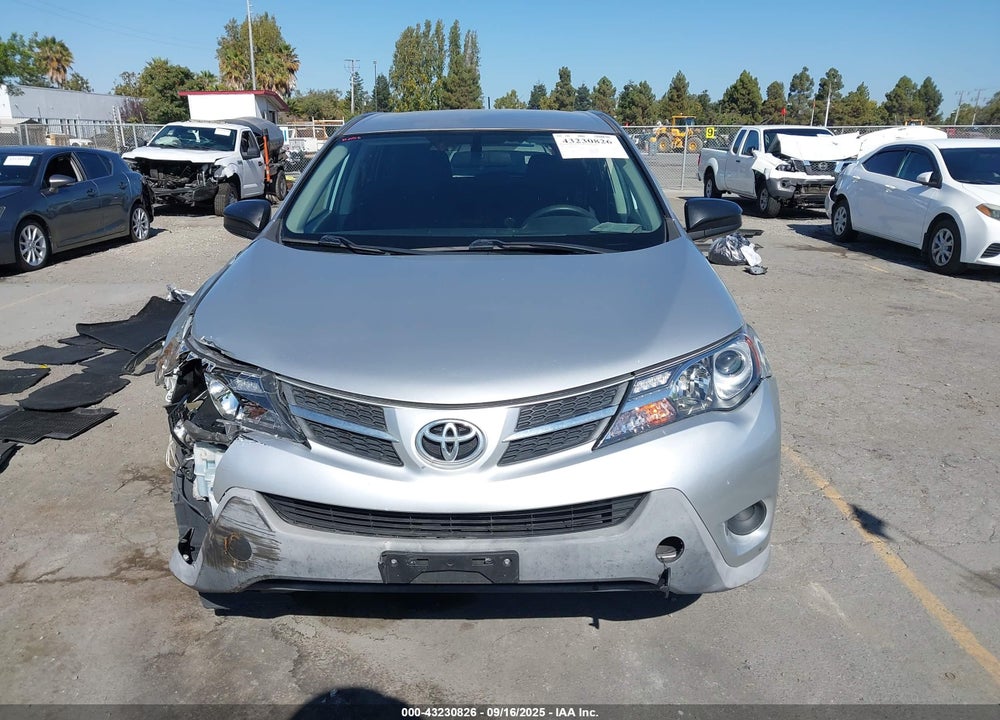 2015 TOYOTA RAV4 LE VIN: 2T3ZFREV0FW166747