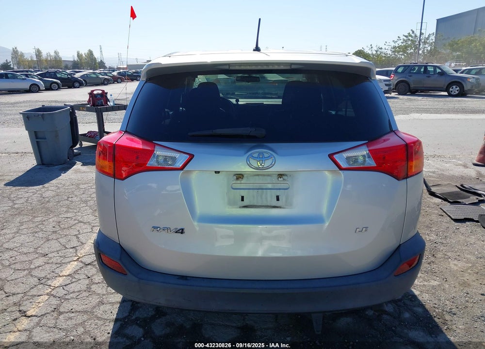 2015 TOYOTA RAV4 LE VIN: 2T3ZFREV0FW166747
