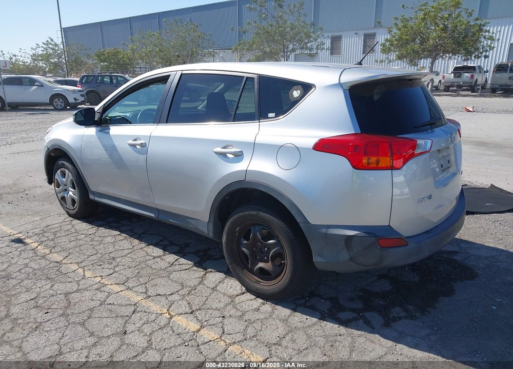 2015 TOYOTA RAV4 LE VIN: 2T3ZFREV0FW166747