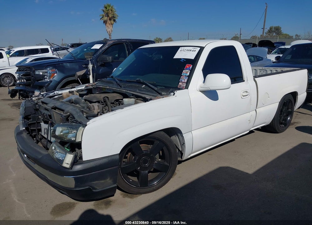 2004 CHEVROLET SILVERADO 1500 LS VIN: 1GCEC14V74Z311905
