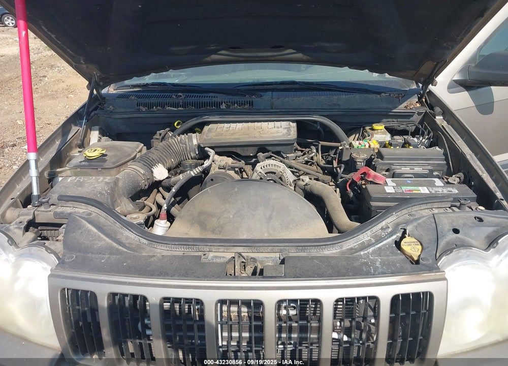 2005 JEEP GRAND CHEROKEE VIN: 1J8GS48K25C626055